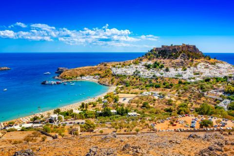 Lindos tour by the sea 1