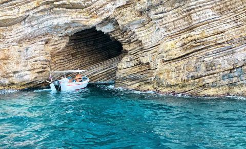 Paleokastritsa swimming and Afionas sunset tour 2