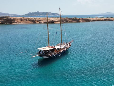 Yacht day trip to Agistri, Moni, and Aegina, from Athens
