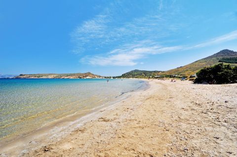 Swim at Molos beach