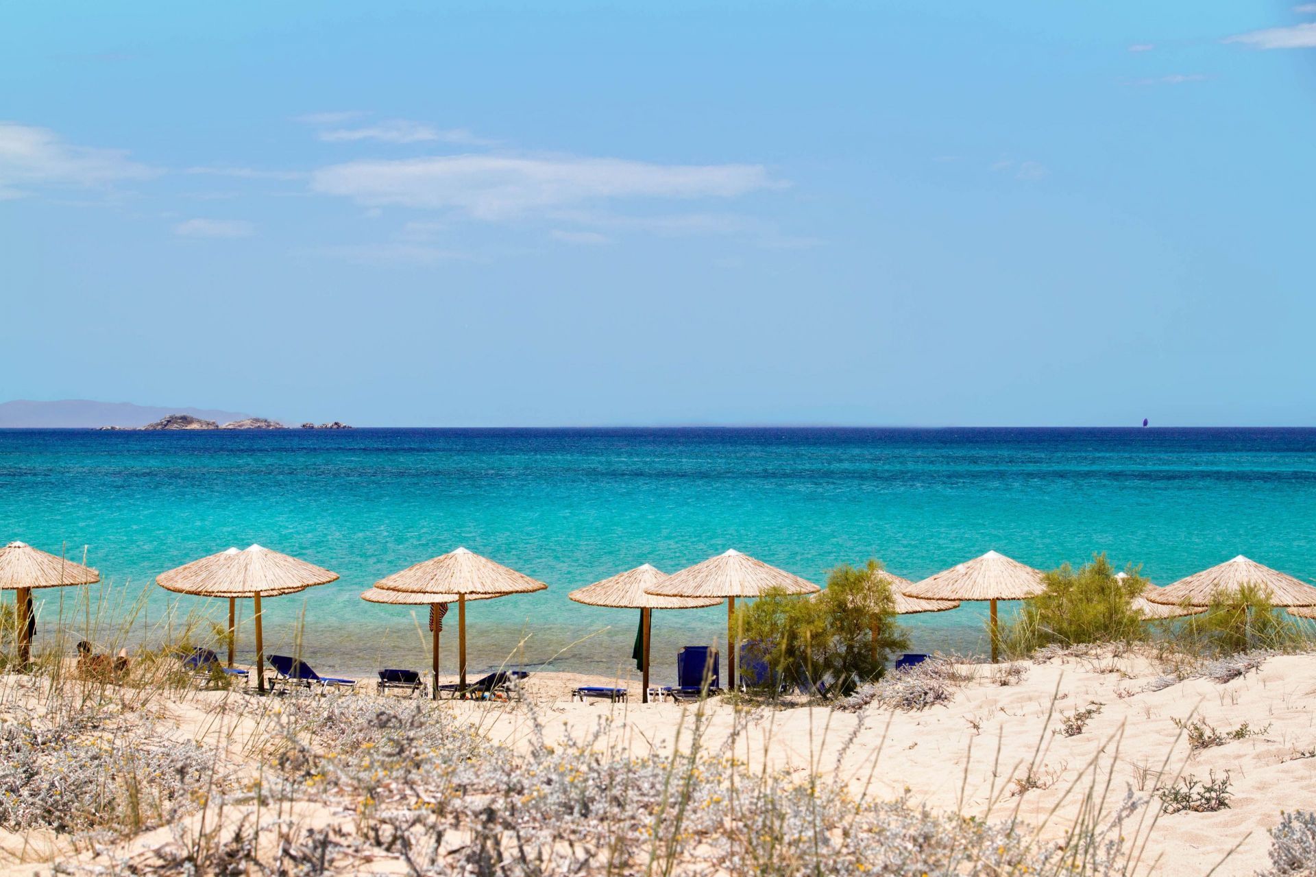Naxos, one of the famous Cycladic islands